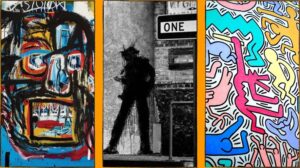 street artist Basquiat, Hambleton e Haring