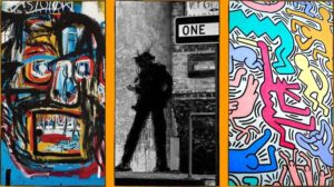 street artist Basquiat, Hambleton e Haring