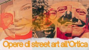 Murales musicali Italia street art italiana progetto OCA urban art green sostenibilità ambientale