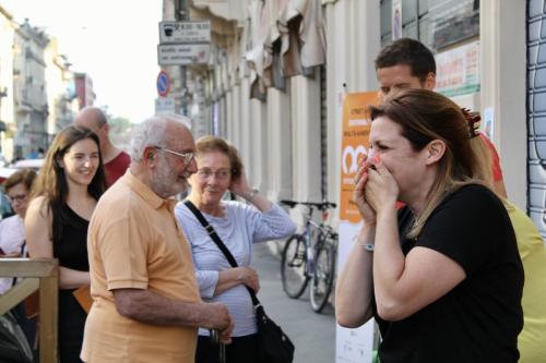 Murales su saracinesca a Milano